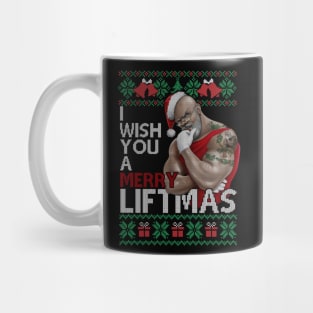 I WISH YOU A MERRY LIFTMAS - GYM CHRISTMAS JUMPER Mug